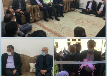 فاز اول مسکن با حضورحاج عبدالله ایزدپناه نماینده ایذه وباغملک و فرماندار باغملک بهره برداری شد