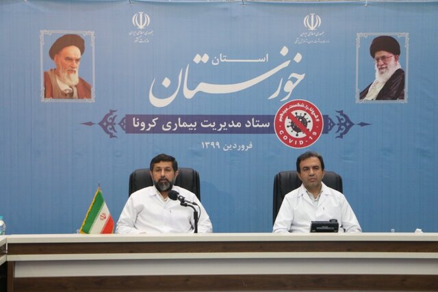 استاندار خوزستان: کاهش رعایت پروتکل ها از ۵۹ درصد به ۴۲ درصد مایه نگرانیست