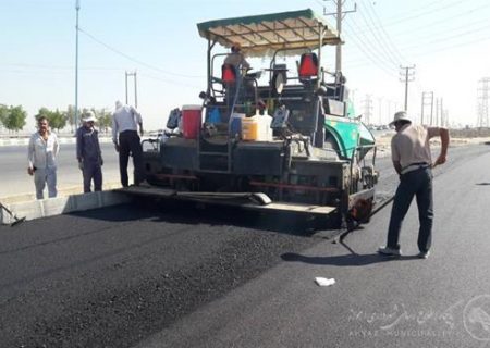 گام پایانی عملیات عمرانی در تقاطع جانباز و آغاز اجرای عملیات آسفالت مکانیزه معابر زیرگذر جانباز (زردشت)