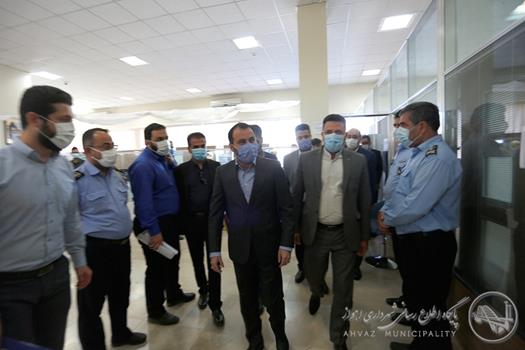 بازدید میدانی شهردار اهواز از منطقه دو