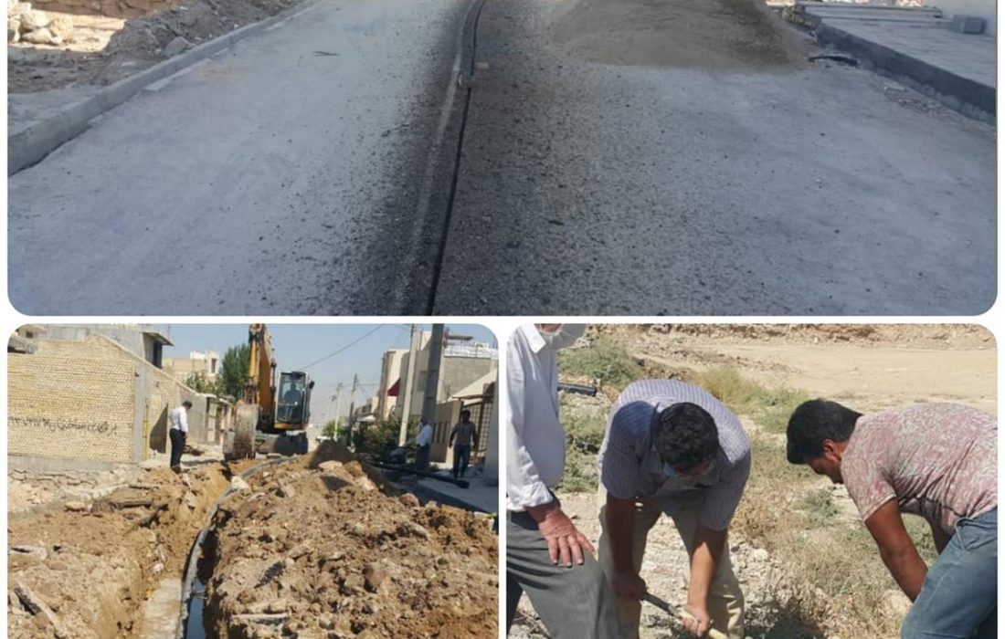 بهره مندی ۱۵۰۰ خانوار از آب شرب/ اجرا ۳۵۰۰ متر توسعه شبکه آبرسانی در بهبهان