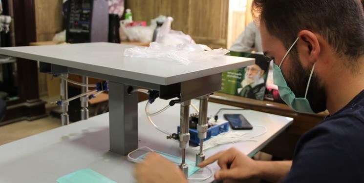 تولید روزانه ۲۰۰ هزار ماسک توسط بسیج سازندگی خوزستان
