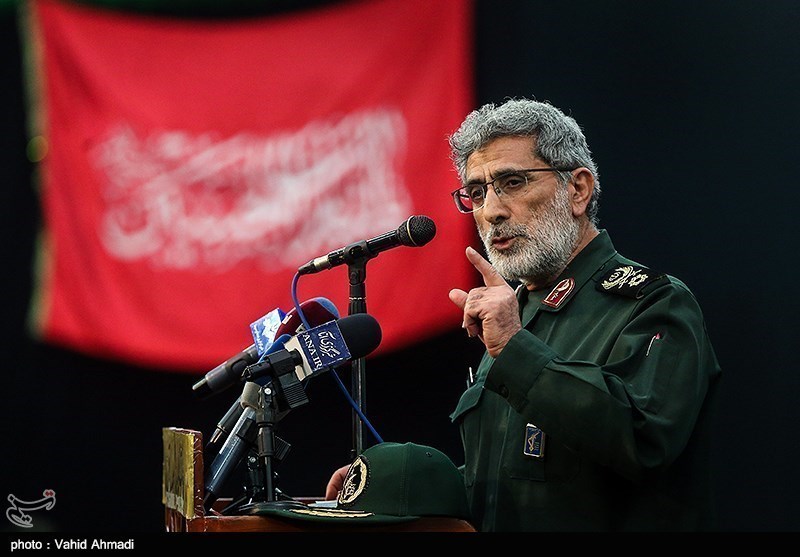 سردار قاآنی: با تمامی نیروهای مدافع کشور در گرفتن انتقام شهید فخری‌زاده هم‌پیمان می‌شویم