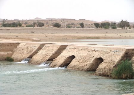 اثر ثبت جهانی بندمیزان شوشتر به زیر آب رفت/مدیر پایگاه: کاملا طبیعی است
