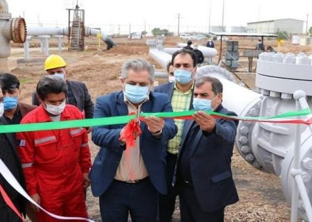 خط لوله انتقال نفت سنتزی به پالایشگاه اصفهان افتتاح شد