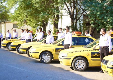 گزارش تصويري از تحول ساختاري در سازمان تاكسيراني اهواز