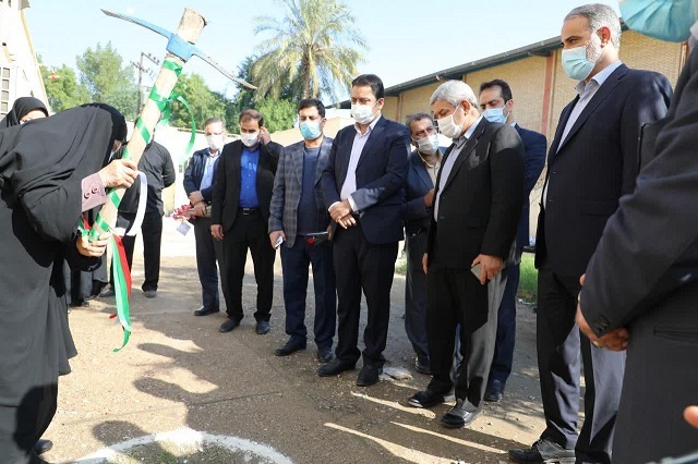 کلنگ زنی یک مدرسه خیّرساز در اهواز با اعتباری بالغ بر 70 میلیارد ریال