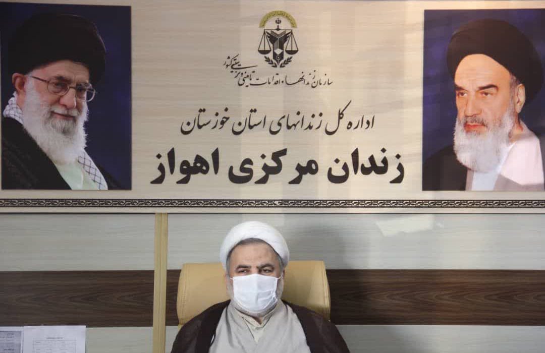 بازدید رئیس کل دادگستری خوزستان و هئیت همراه از زندان مرکزی اهواز