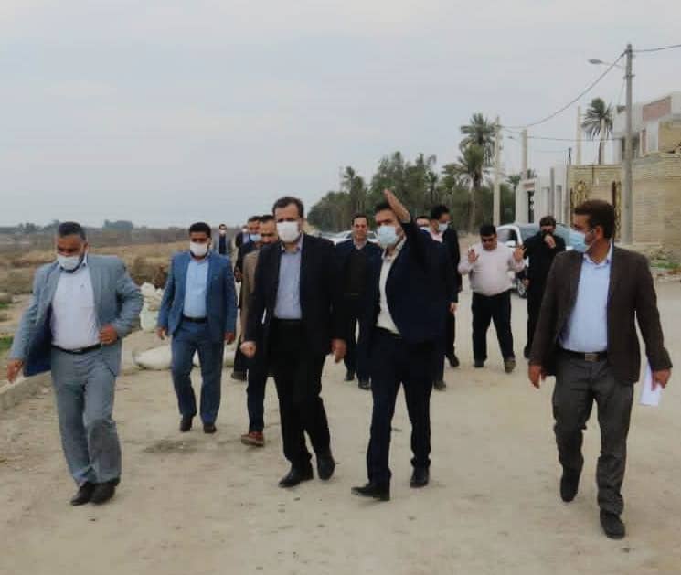 بازدید مدیرکل امور شهری و شوراها از شهر و شهرداری ویس