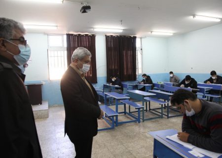 مدیرکل آموزش و پرورش خوزستان از حوزه های آزمون اسختدامی دستگاه های اجرایی بازدید کرد