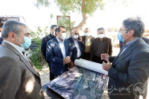 بازدید جمعی از اعضای شورای اسلامی شهر اهواز از مراحل تکمیل تقاطع غیرهمسطح شهید چمران