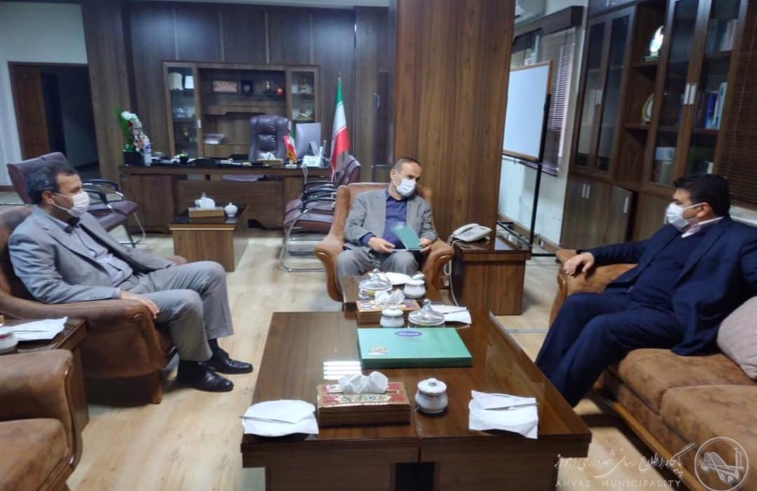 دیدار سرپرست جدید شهرداری اهواز با استاندار خوزستان
