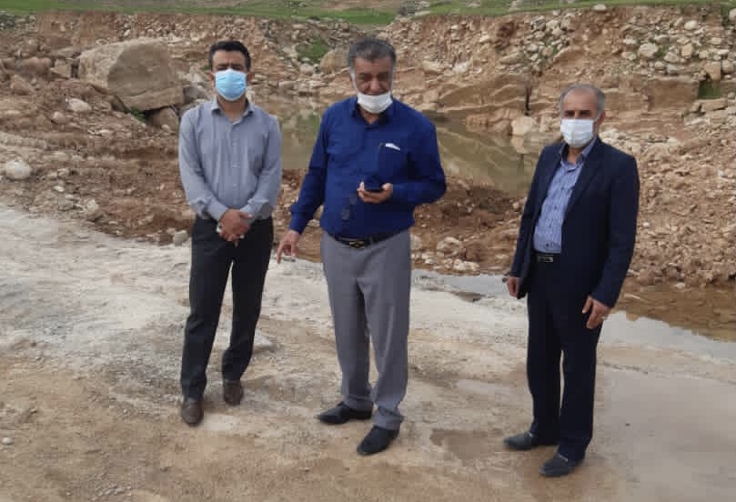 فرماندار باغملک: چیپ سیل جاده دلی با اعتبار۲۰میلیارد