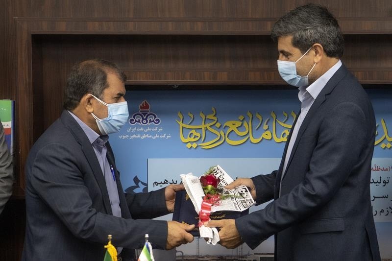 سرپرست جدید مدیریت تولید شركت ملی مناطق نفت‌خیز جنوب معرفی شد