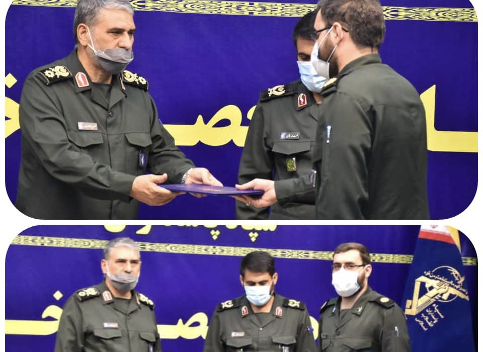 جانشین قرارگاه فضای مجازی سپاه خوزستان معارفه شد