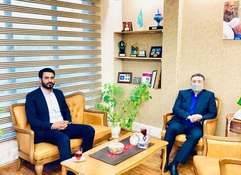 نشست معاون جوانان وزارت ورزش و جوانان با معاون امور جوانان اداره کل خوزستان