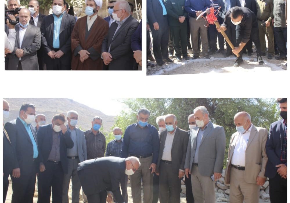 کلنگ زنی ۵ واحد بهداشتی و درمانی با اعتباری بالغ بر ۱۲۰ میلیارد ریال در شهرستان باغملک