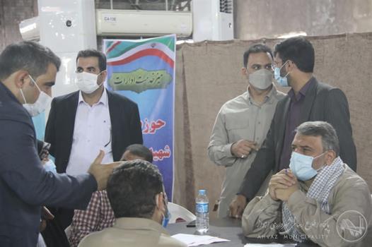 دیدار چهره به چهره شهردار اهواز با شهروندان اهوازی در میز خدمت این هفته شهرداری اهواز