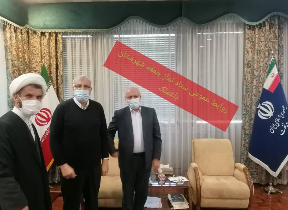 دیدار امام جمعه محترم و نماینده محترم مردم شهرستان باغملک در مجلس شورای اسلامی با وزیر محترم نفت جناب آقای مهندس اوجی؛