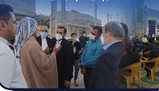 اطلاعیه/ حضور مهندس مجتبی یوسفی نماینده مردم اهواز در مجلسشورای اسلامی به همراه برخی از مسئولان استانی در منطقه ملاشیه اهواز