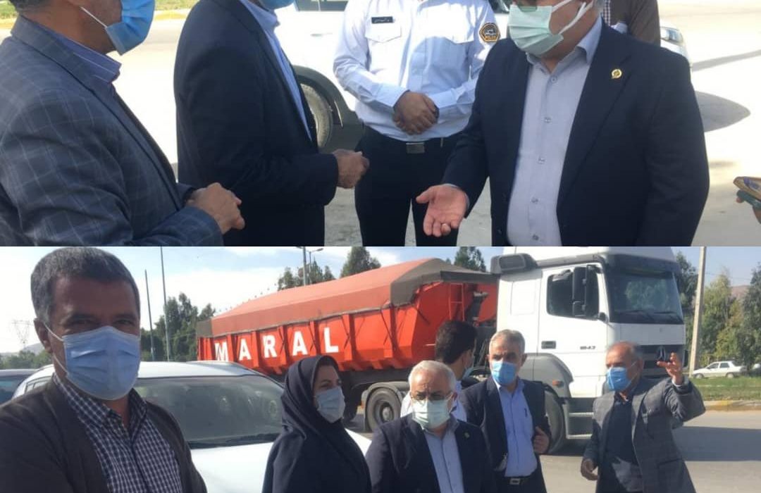 پیگیری مشکلات جاده های اصلی باغملک با حضور مهندس دارش و اکیپ فنی شرکت زیر ساخت و توسعه راههای استان خوزستان