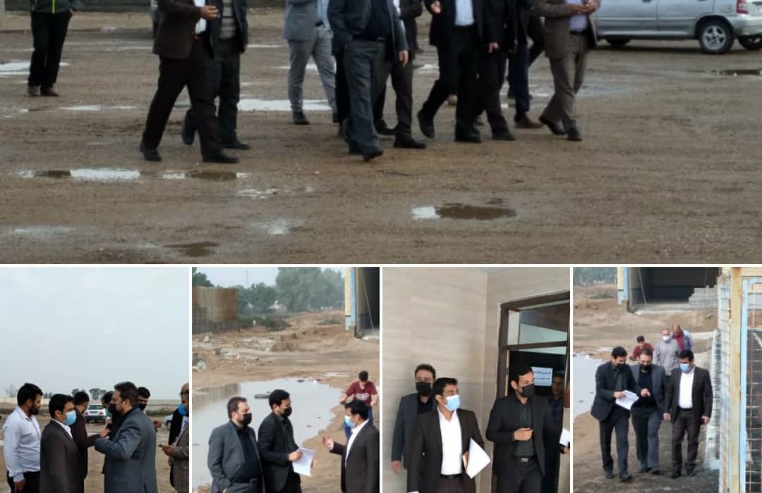بازدید مدیر کل ورزش و جوانان خوزستان از مجموعه ورزشی شیبان