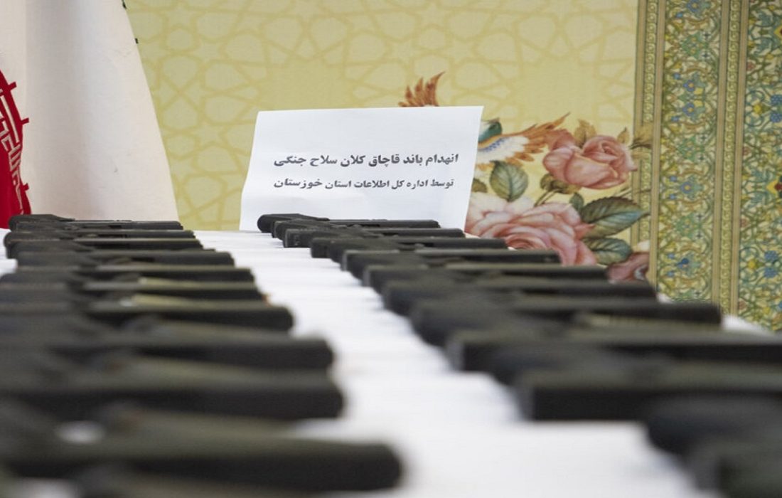 باند ضد امنیتی قاچاق سلاح و مهمات در خوزستان منهدم شد