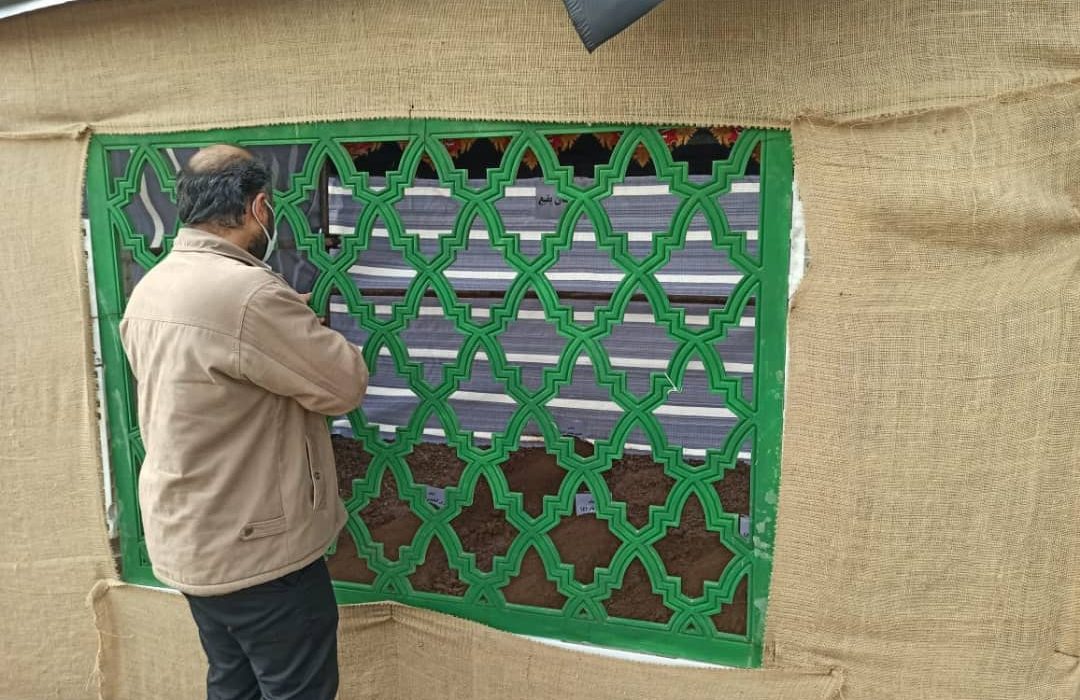 برپایی موکب یاس کبود از سوی شرکت آبان بسپار توسعه