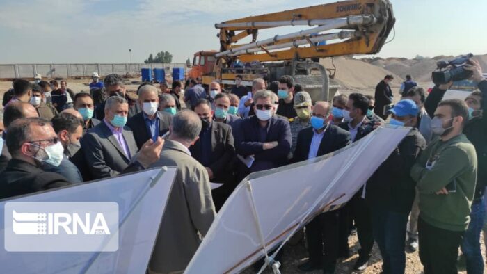 بازدید استاندار خوزستان و معاون اجرایی رئیس جمهور از روند اجرایی طرح آبرسانی غدیر