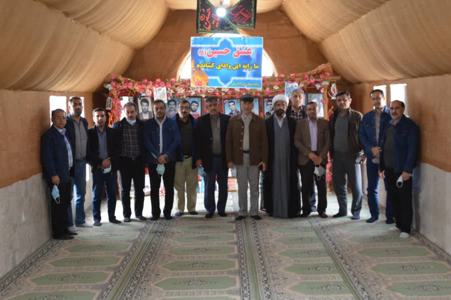 با حضور در یادمان شهدای عملیات رمضان انجام شد؛ ادای احترام نیشکری‌ها به شهدای دفاع مقدس