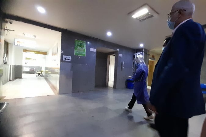 بازدید سرزده فرماندار اهواز از بیمارستان امام خمینی (ره)