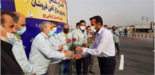 هدیه نوروزی فولاد خوزستان به شهروندان اهوازی؛ افتتاح تقاطع همسطح شهید احسان کربلایی پور