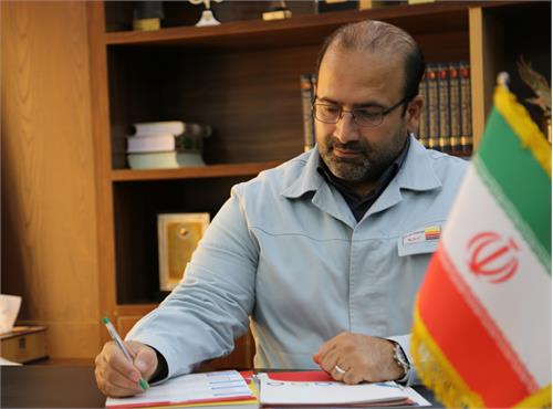 پیام تقدیر مدیرعامل شرکت فولاد خوزستان از دست اندرکاران برپایی دومین نمایشگاه بومی سازی قطعات