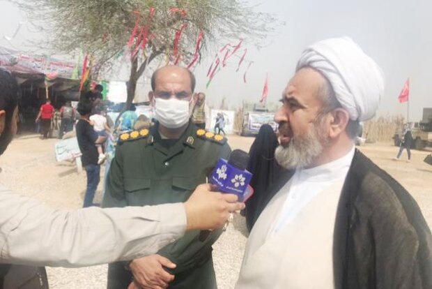 مسئول دفتر نمایندگی ولی فقیه در سپاه ولی عصر (عج) خوزستان: همه در برابر شهدا مسئول هستند/ جادوی تحریف با تبیین باطل می‌شود