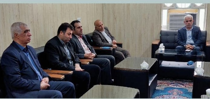 دیدار فرماندار ، رئیس بهداشت و درمان شهرستان و شهردار با اعضای محترم شورای اسلامی شهر باغملک