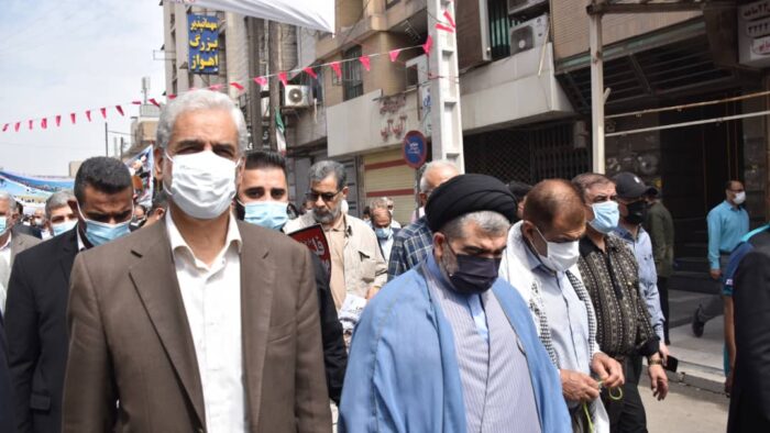 استاندار خوزستان: راهپیمایی روز قدس نشان‌دهنده پیوند جمهوری اسلامی ایران با مردم مظلوم فلسطین است