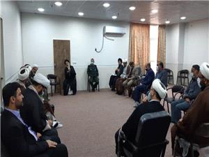 باحضور نماينده ولي فقيه و فرمانده سپاه خوزستان نشست هماهنگي برگزاري کنگره 4000 شهيد روحاني برگزار شد