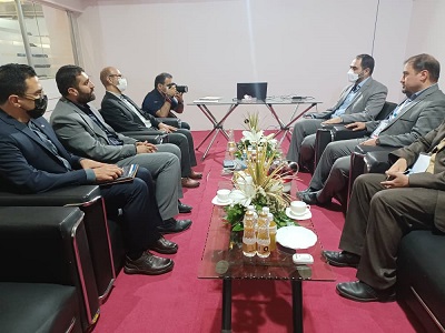 دیدار مدیرعامل مناطق نفتخیز جنوب با مدیركل روابط عمومی وزارت نفت