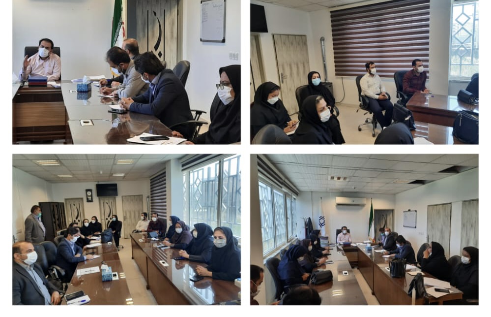 جلسه هماهنگی جهت اجرای برنامه‌های هفته سلامت شبکه بهداشت و درمان شهرستان باغملک