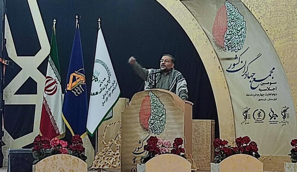 راه ساختن ایران قوی روحیه جهادی و تفکر بسیجی است/ فتح خرمشهر شاهکار نظامی تفکر علوی و نبرد عاشورایی در عملیات بیت المقدس است