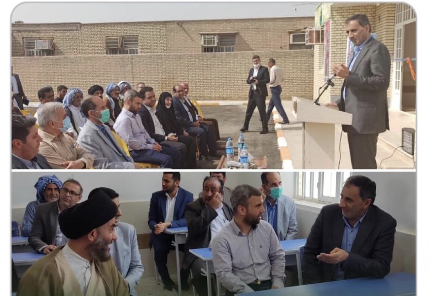باحضور سید کریم حسینی در شهرستان باوی صورت گرفت ؛افتتاح دو باب مدرسه روستایی