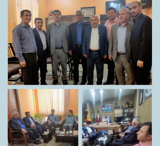 در دیدار اعضا شورای اسلامی شهرباغملک و‌شهردار با ریاست دادگستری و دادستان باغملک عنوان گردی: اظهار رضایت دادستان ازعملکرد شهرداری وشورای شهرباغملک