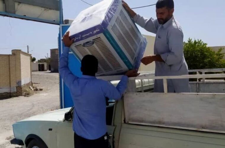 یک هزار و ۸۰۰ دستگاه کولر و یخچال بین مددجویان کمیته امداد خوزستان توزیع شد