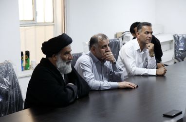 بازدید نماینده ولی فقیه و امام جمعه اهواز از ایستگاه پمپاژ شمالی طرح آبرسانی غدیر