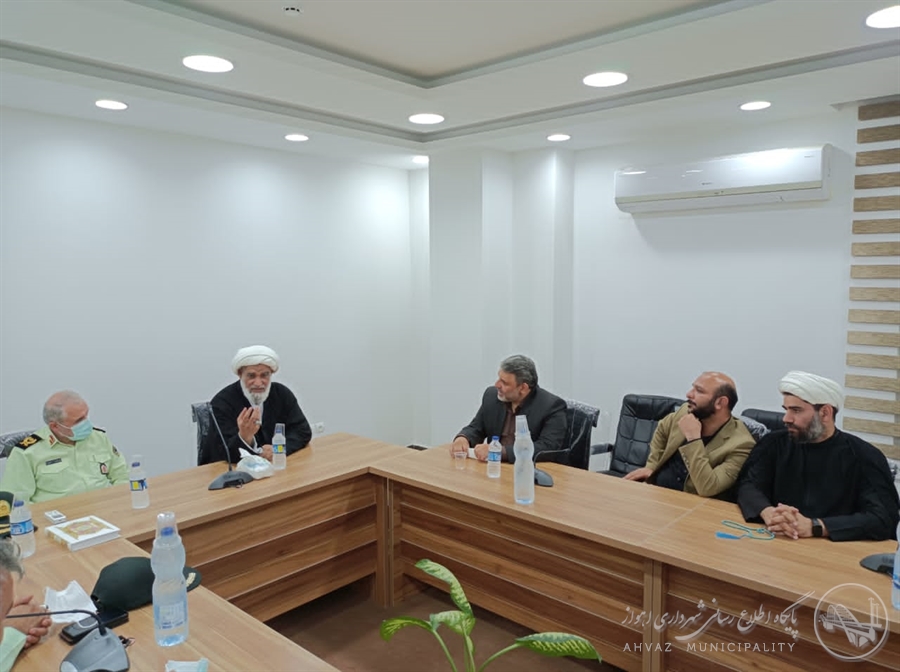 دیدار شهردار اهواز با نماینده مردم خوزستان در مجلس خبرگان رهبری