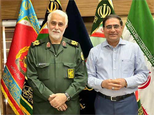 دیدار قائم مقام مدیرعامل در امور ستادی و مسئولیت های اجتماعی با مدیرکل بنیاد حفظ آثار و نشر ارزش‌های دفاع مقدس خوزستان