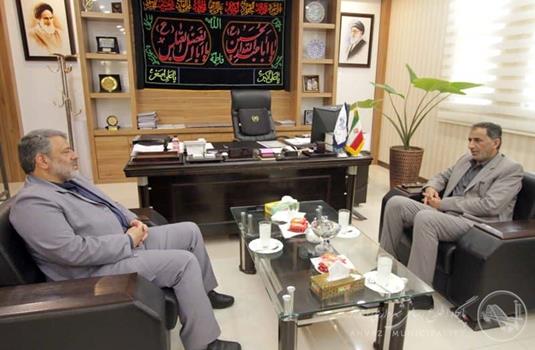 دیدار شهردار اهواز با دکتر حسینی نماینده مردم اهواز در مجلس شورای اسلامی