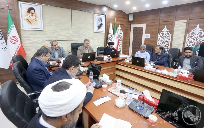دیدار معاون اجتماعی و مطالبه گری ستاد امربه معروف و نهی ازمنکر کشور با شهردار اهواز