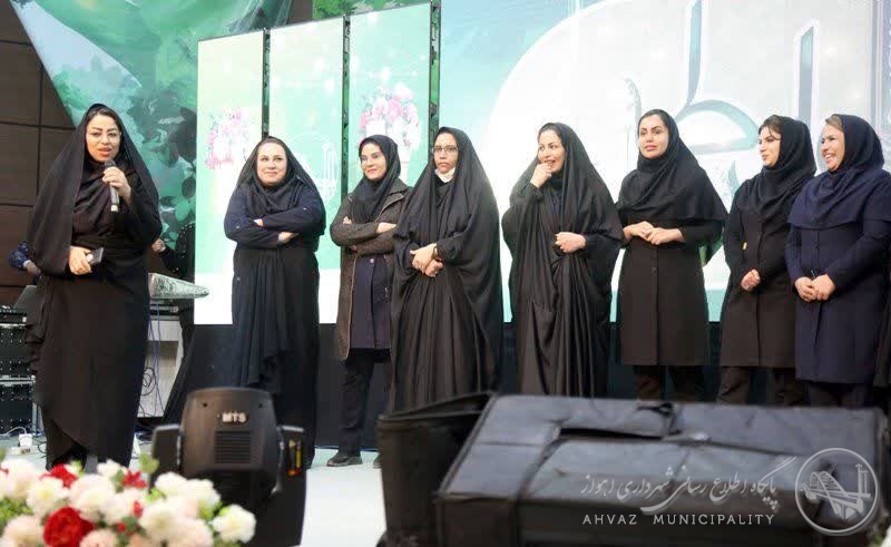 جشن میلاد با سعادت حضرت زهرا (س) و روز زن در شهرداری اهواز برگزار شد