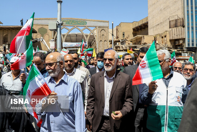 /فلسطین محور وحدت جهان اسلام/ برگزاری راهپیمایی روز جهانی قدس در اهواز+ عکس